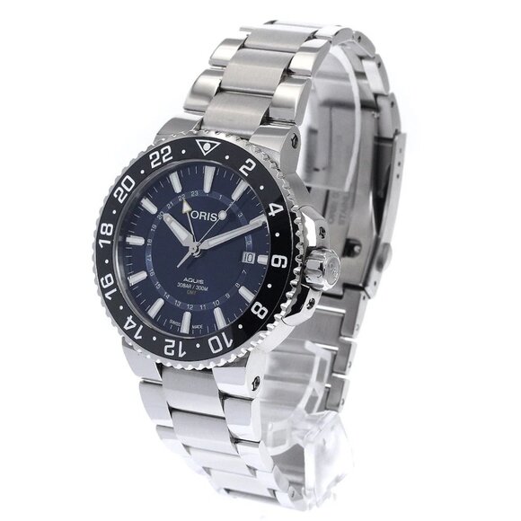 Oris Other - ORIS Aquis 01 798 7754 4135-07 8 24 05PEB GMTAutomatic Men's Watch_891980